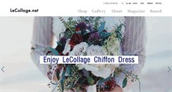 Desktop Screenshot of lecollage.net